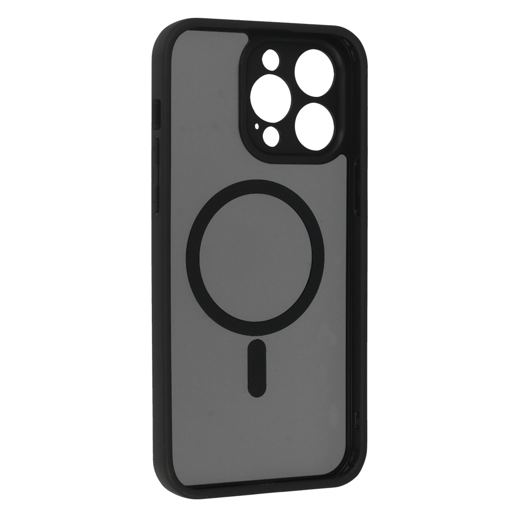 Pokrowiec etui Matte Mag Cover MagSafe czarny Apple iPhone 14 Pro Max / 3 Pokrowiec etui Matte Mag Cover MagSafe czarny Apple iPhone 14 Pro Max / 3