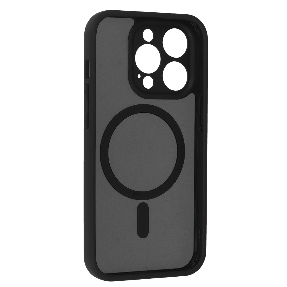Pokrowiec etui Matte Mag Cover MagSafe czarny Apple iPhone 14 Pro / 3 Pokrowiec etui Matte Mag Cover MagSafe czarny Apple iPhone 14 Pro / 3