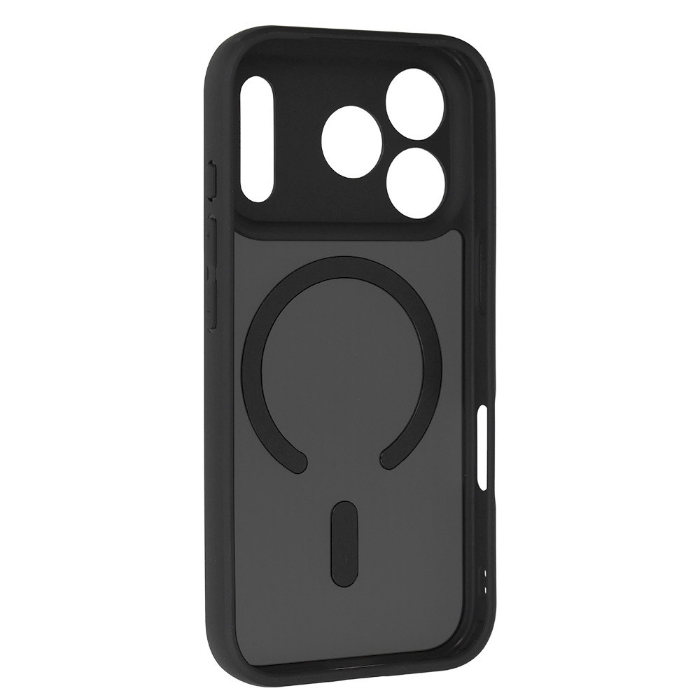 Pokrowiec etui Matte Mag Cover MagSafe czarny Apple iPhone 17 Pro Max / 3 Pokrowiec etui Matte Mag Cover MagSafe czarny Apple iPhone 17 Pro Max / 3