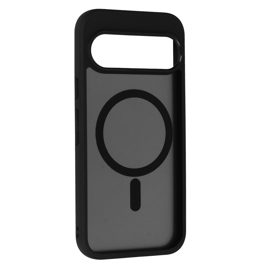 Pokrowiec etui Matte Mag Cover MagSafe czarny Google Pixel 9 / 2