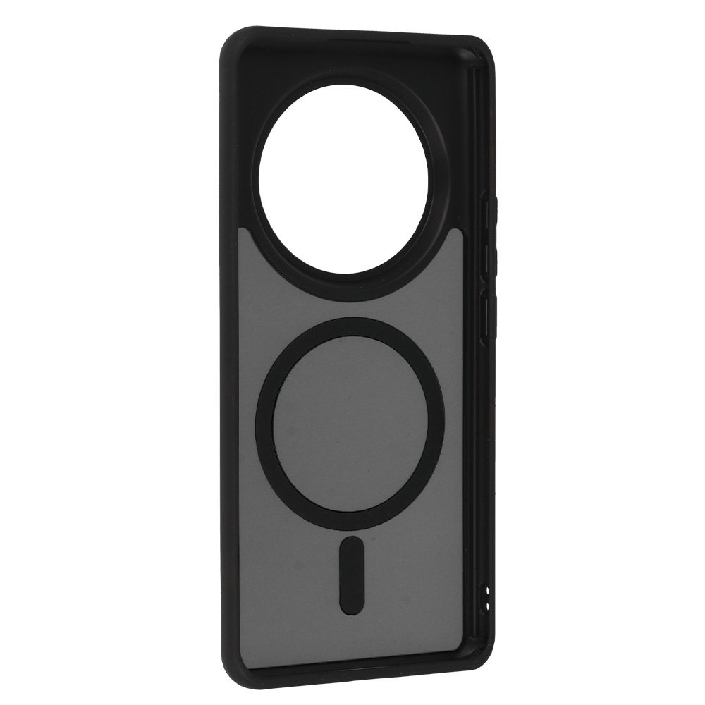 Pokrowiec etui Matte Mag Cover MagSafe czarny Realme 12 PRO 5G / 3