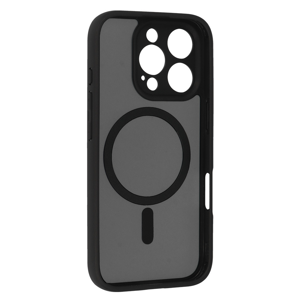 Pokrowiec etui Matte Mag Cover MagSafe czarny Samsung Galaxy A37 5G / 3