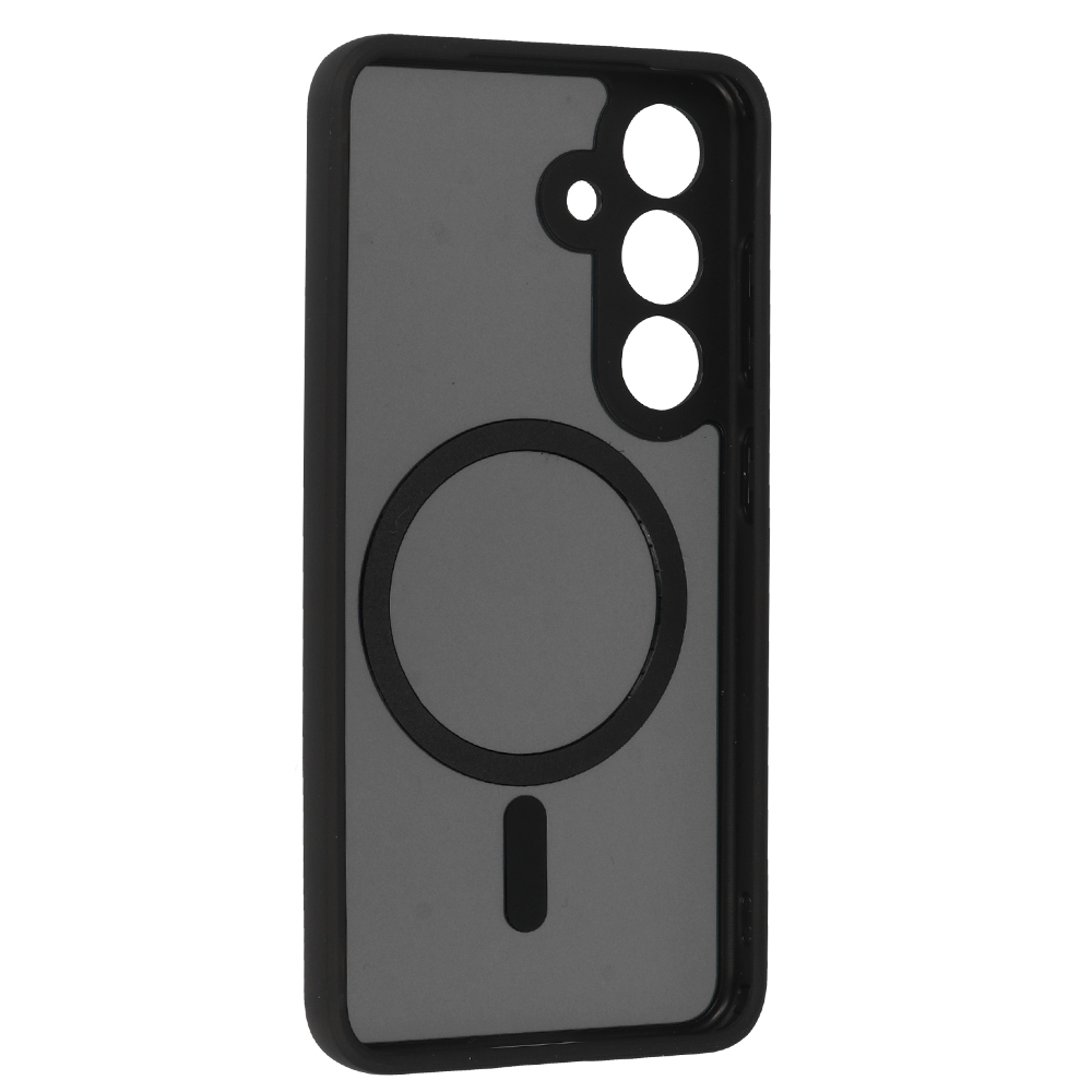 Pokrowiec etui Matte Mag Cover MagSafe czarny Samsung Galaxy S24 / 3 Pokrowiec etui Matte Mag Cover MagSafe czarny Samsung Galaxy S24 / 3