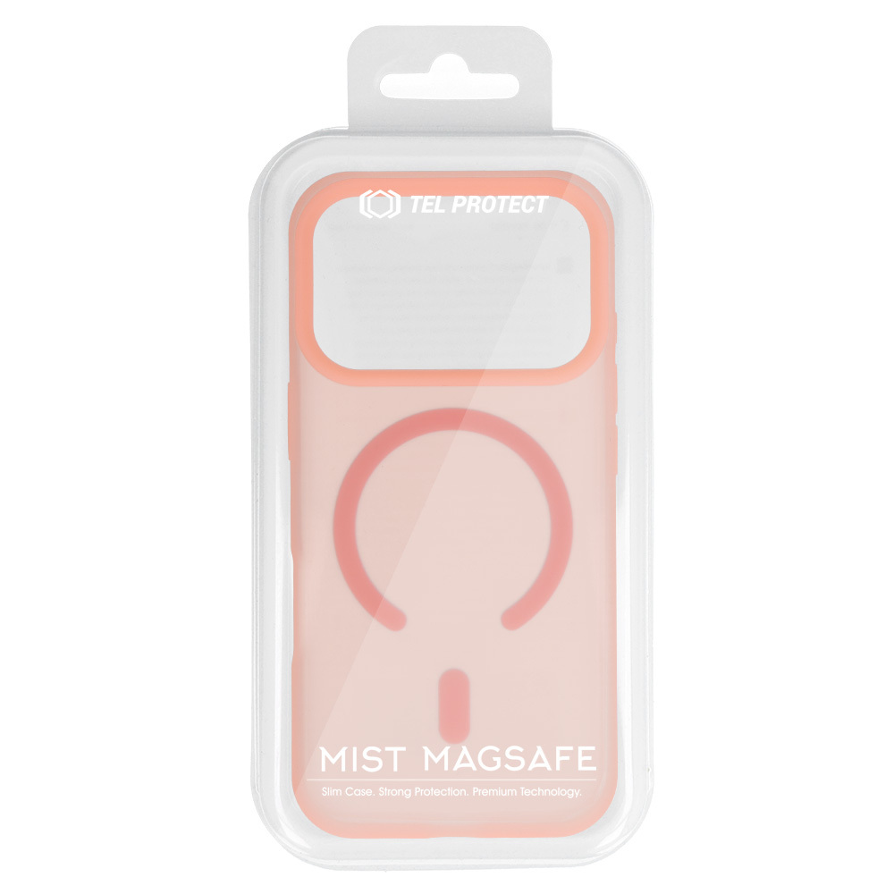 Pokrowiec etui Mist Matte Magsafe Case brzoskwiniowy Samsung Galaxy S23 / 7