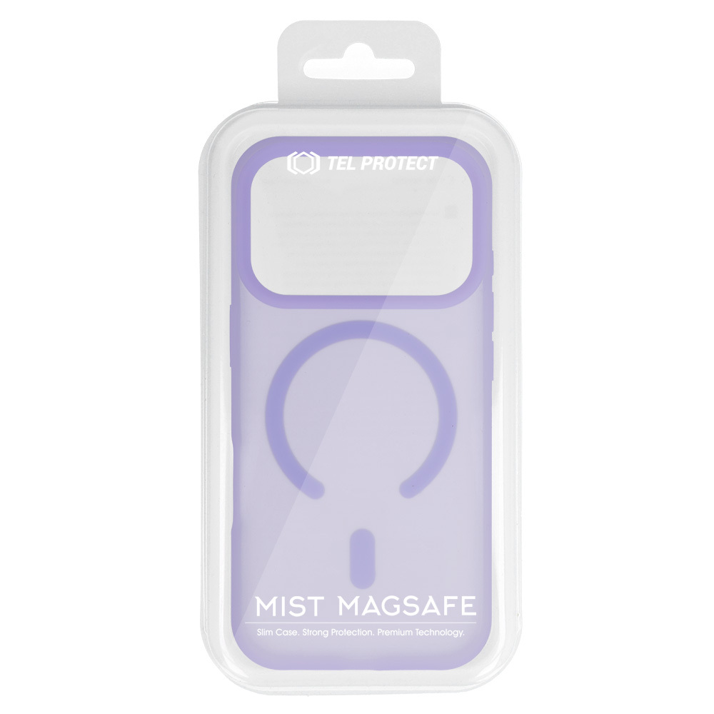 Pokrowiec etui Mist Matte Magsafe Case fioletowy Samsung Galaxy S23 Ultra / 7