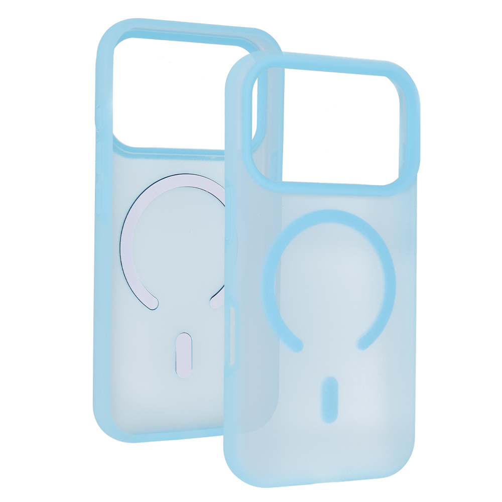 Pokrowiec etui Mist Matte Magsafe Case jasnoniebieski Apple iPhone 16 Pro / 4