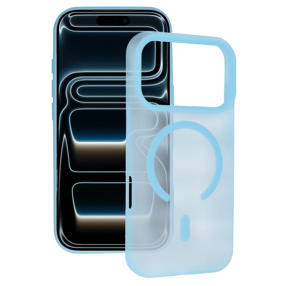 Pokrowiec etui Mist Matte Magsafe Case jasnoniebieski Apple iPhone 17 Pro Pokrowiec etui Mist Matte Magsafe Case jasnoniebieski Apple iPhone 17 Pro