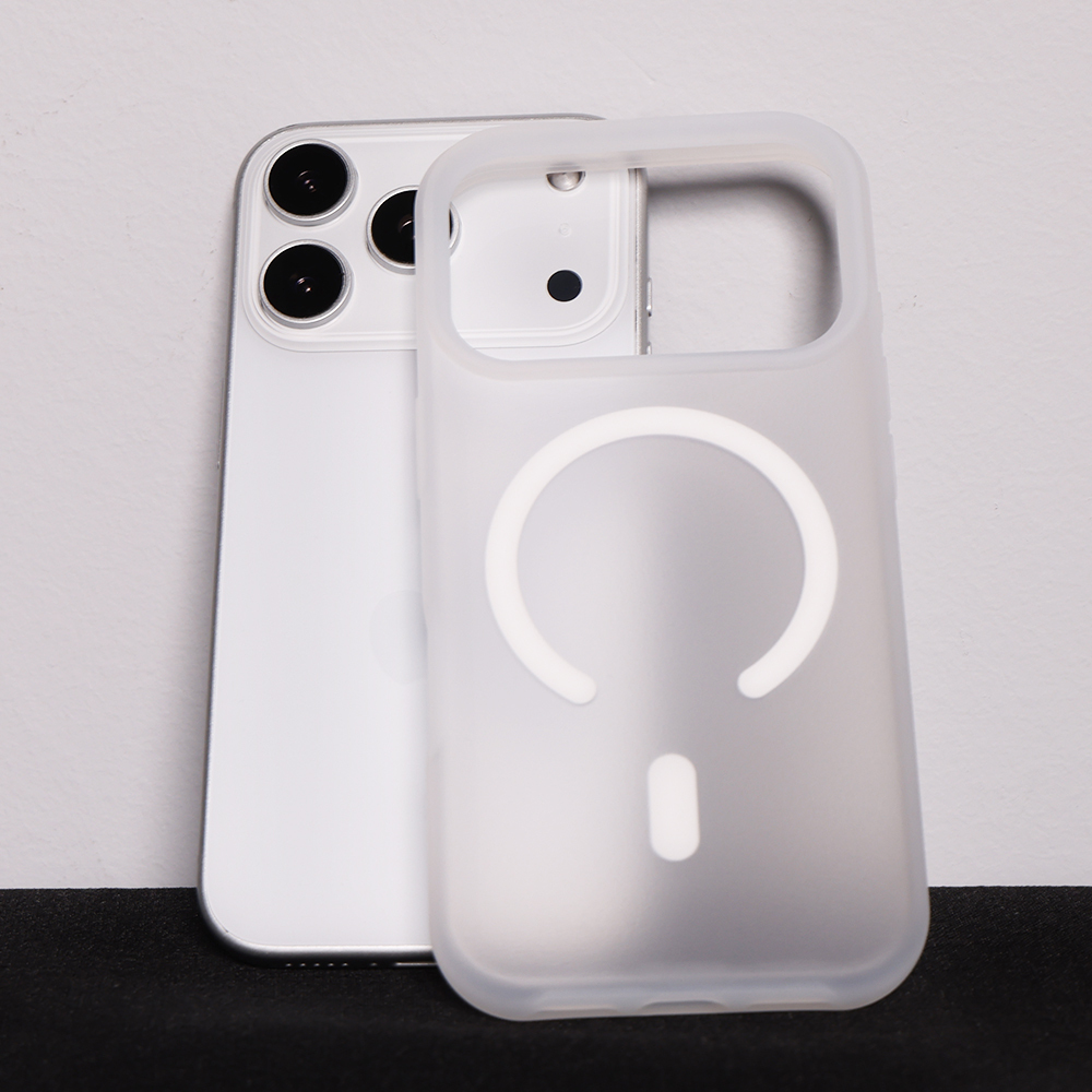 Pokrowiec etui Mist Matte Magsafe Case prze�roczysty Apple iPhone 14 Pro / 5