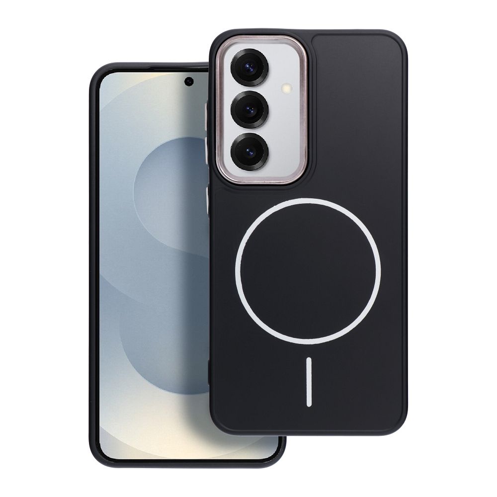 Pokrowiec Etui silikonowe magnetyczne z funkcj� MagSafe MAG COVER czarny Samsung Galaxy A26 5G