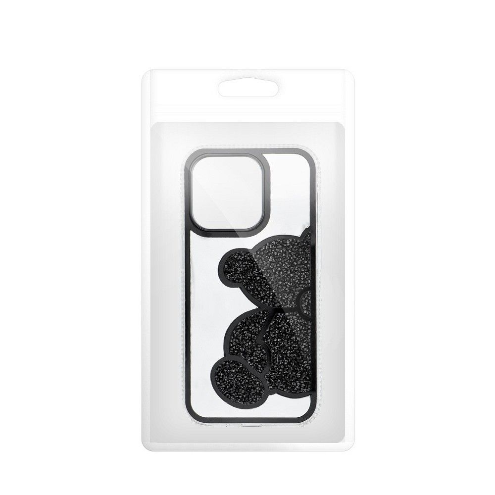 Pokrowiec Etui Teddy Bear czarny Apple iPhone 7 / 3 Pokrowiec Etui Teddy Bear czarny Apple iPhone 7 / 3