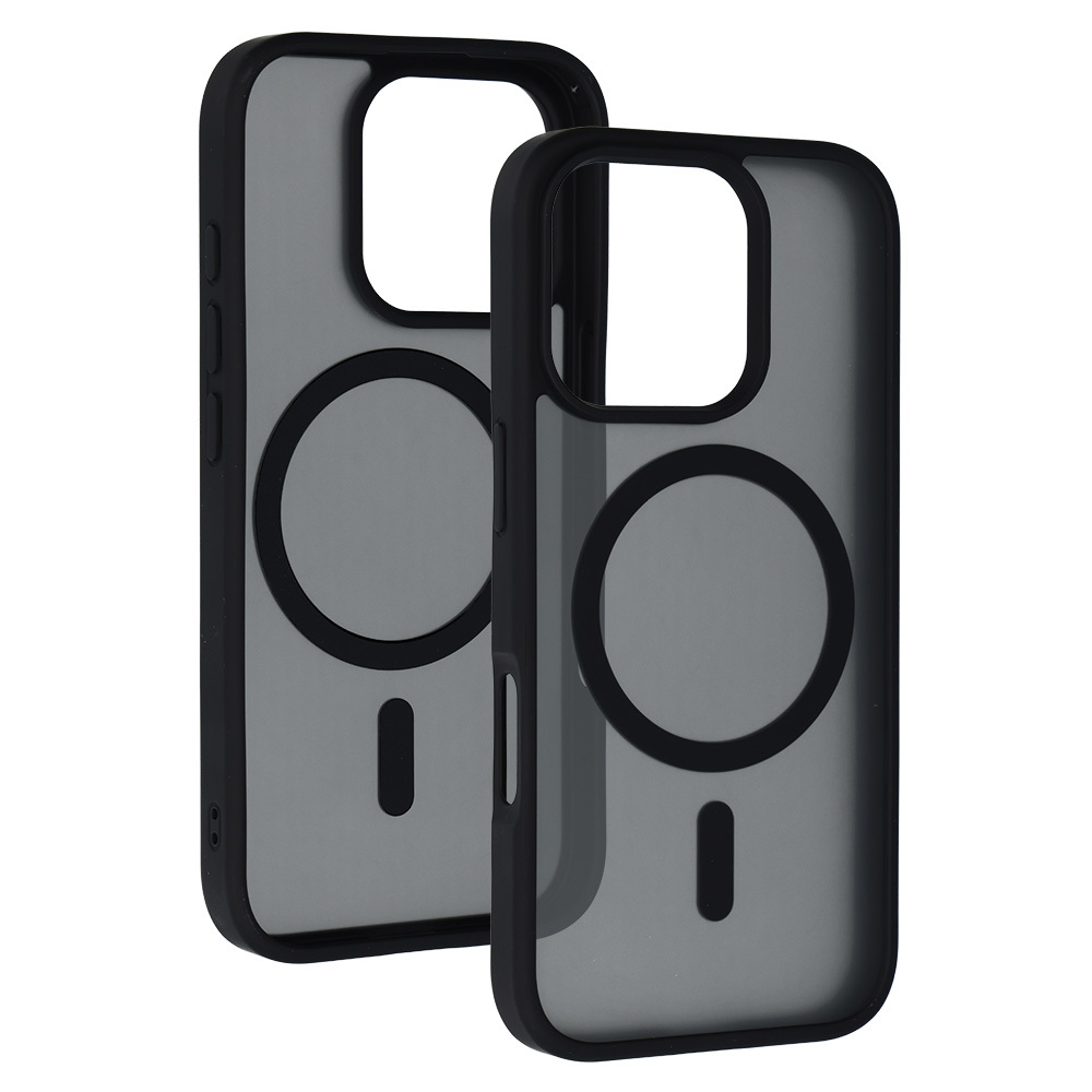 Pokrowiec Etui Tel Protect Aura Matte Magsafe Case czarny Apple iPhone 16 Pro / 4