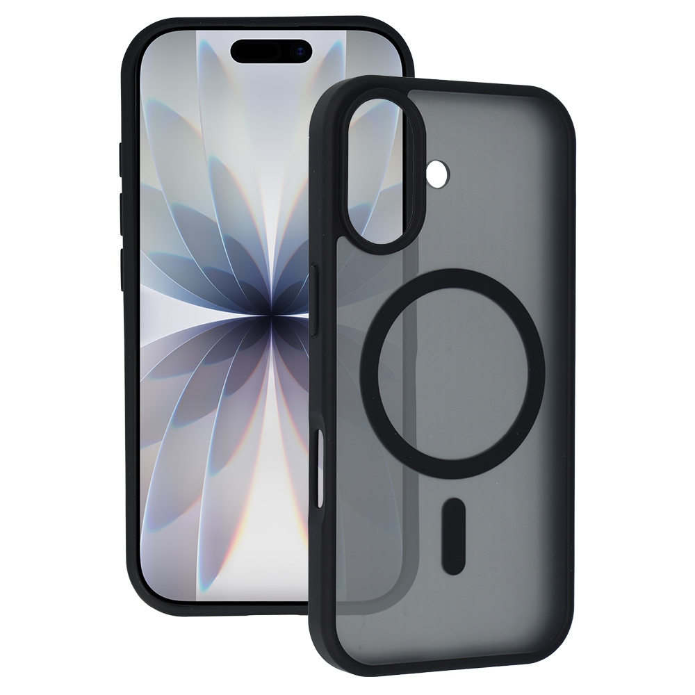 Pokrowiec Etui Tel Protect Aura Matte Magsafe Case czarny Apple iPhone 17