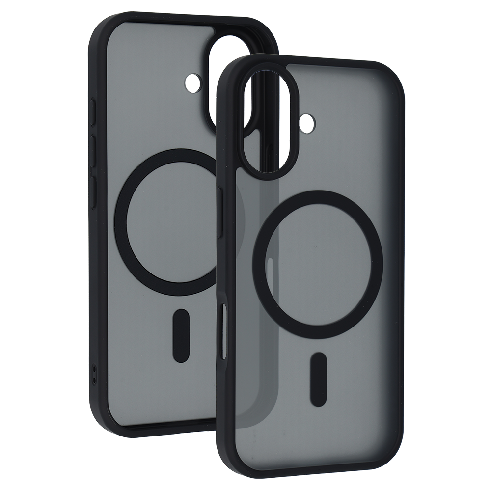 Pokrowiec Etui Tel Protect Aura Matte Magsafe Case czarny Apple iPhone 17 / 5