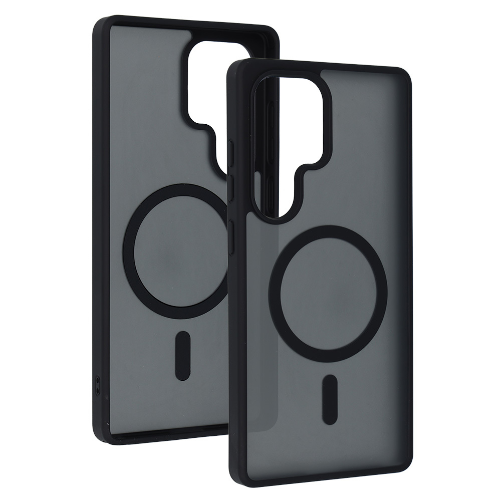 Pokrowiec Etui Tel Protect Aura Matte Magsafe Case czarny Samsung Galaxy S24 / 4