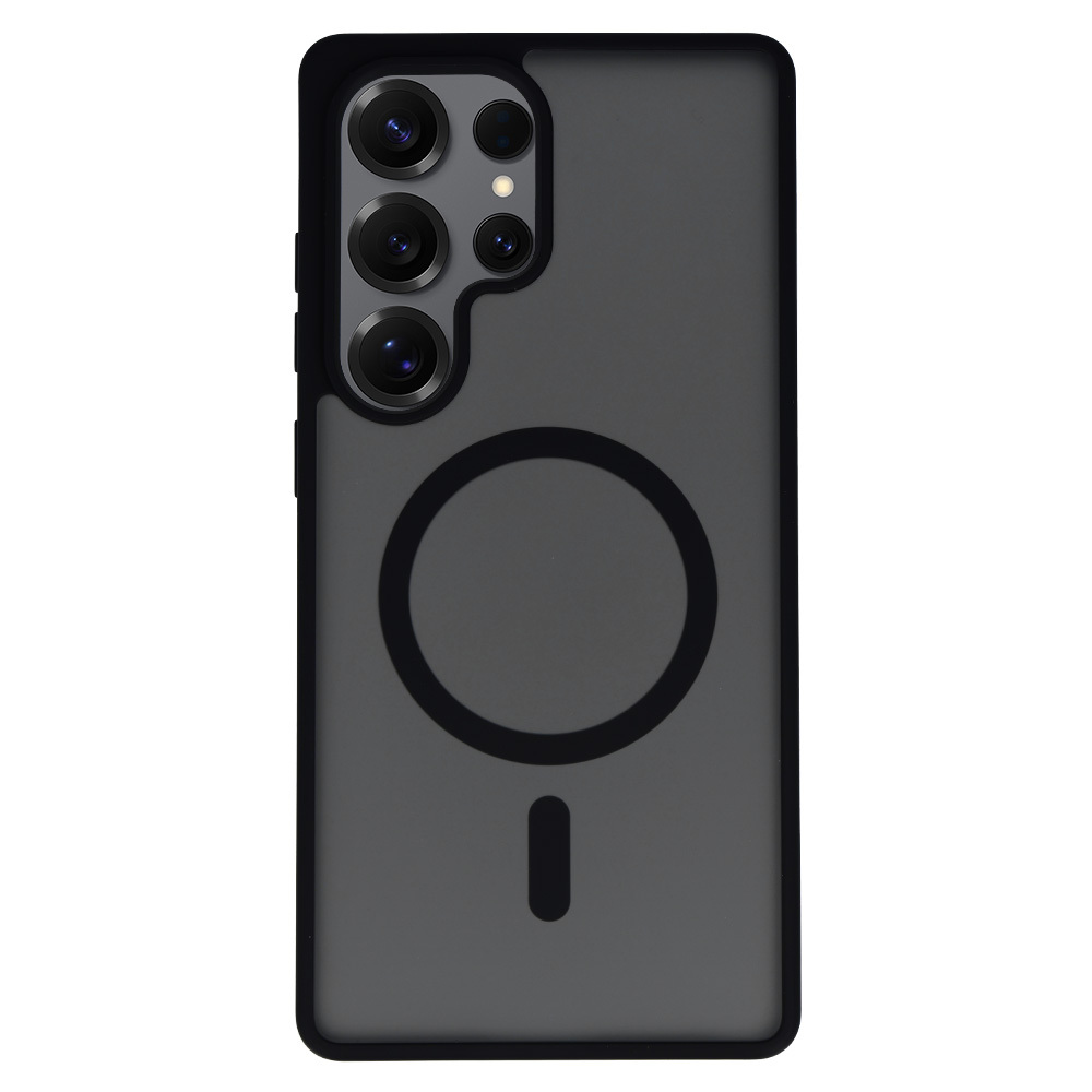 Pokrowiec Etui Tel Protect Aura Matte Magsafe Case czarny Samsung Galaxy S25 Ultra / 2