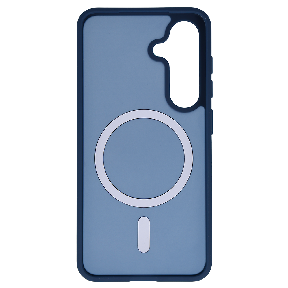 Pokrowiec Etui Tel Protect Aura Matte Magsafe Case granatowy Samsung Galaxy S24 / 4