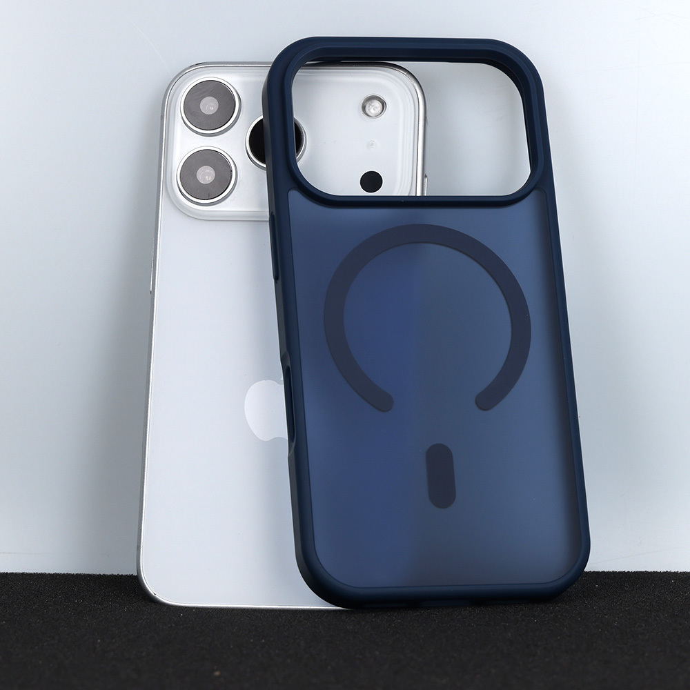 Pokrowiec Etui Tel Protect Aura Matte Magsafe Case granatowy Samsung Galaxy S26 / 5