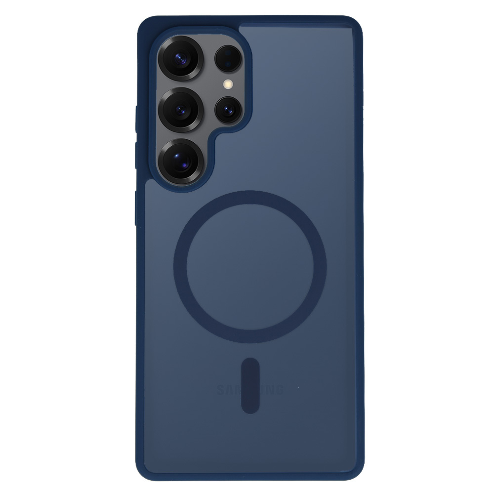 Pokrowiec Etui Tel Protect Aura Matte Magsafe Case granatowy Samsung Galaxy S26 Ultra / 2