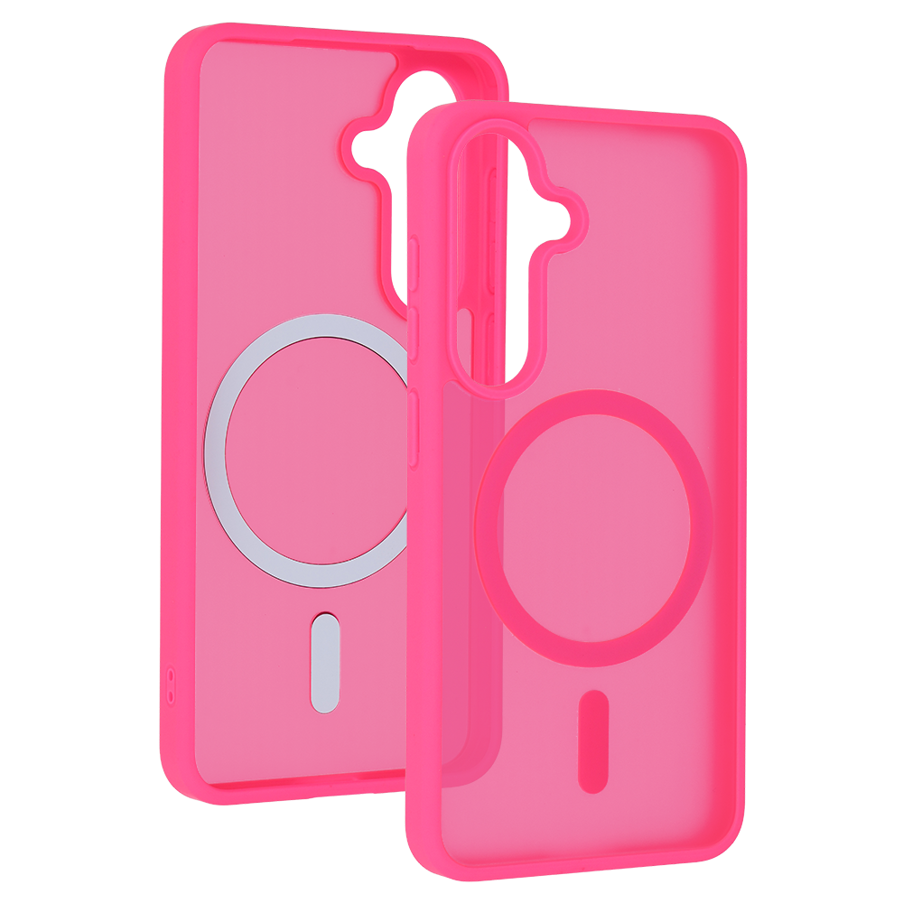 Pokrowiec Etui Tel Protect Aura Matte Magsafe Case r�owy Samsung Galaxy S24 / 5