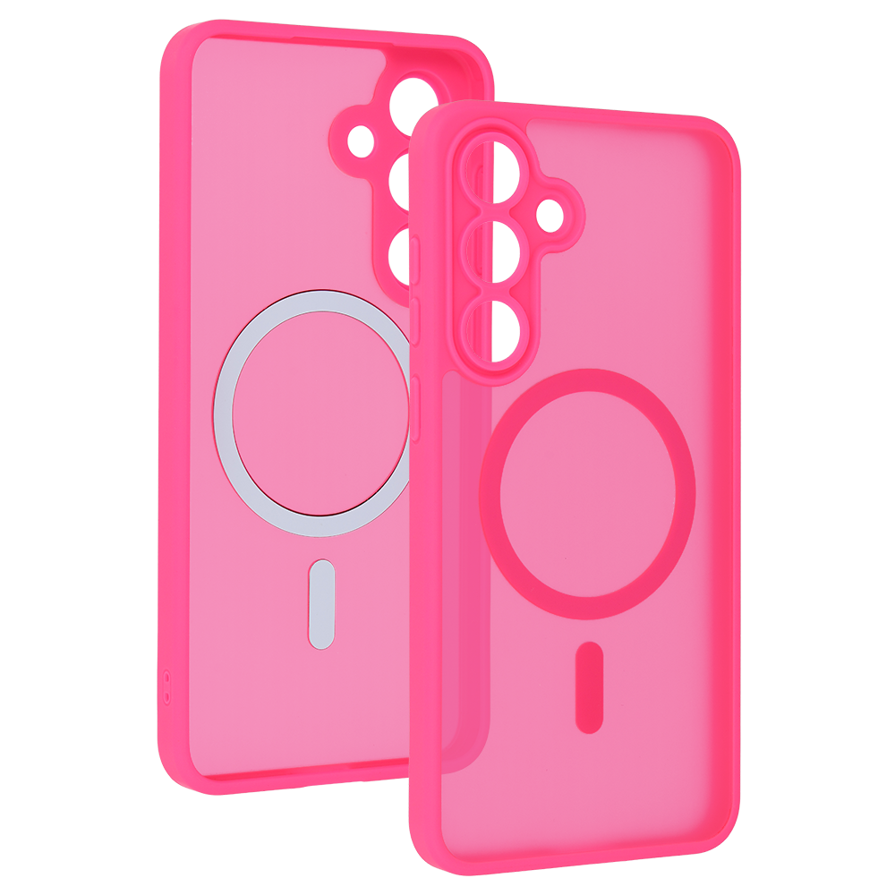 Pokrowiec Etui Tel Protect Aura Matte Magsafe Case r�owy Samsung Galaxy S25 FE / 5