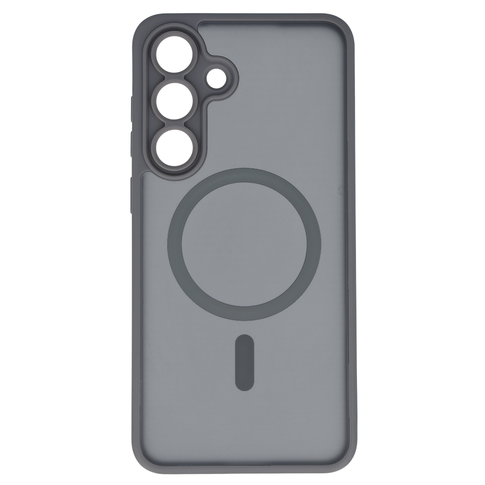 Pokrowiec Etui Tel Protect Aura Matte Magsafe Case szary Samsung Galaxy S25 FE / 3