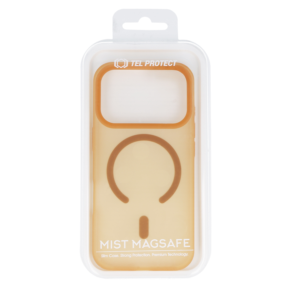Pokrowiec etui Tel Protect Mist Matte Magsafe Case brązowy Apple iPhone 15 Pro / 7 Pokrowiec etui Tel Protect Mist Matte Magsafe Case brązowy Apple iPhone 15 Pro / 7