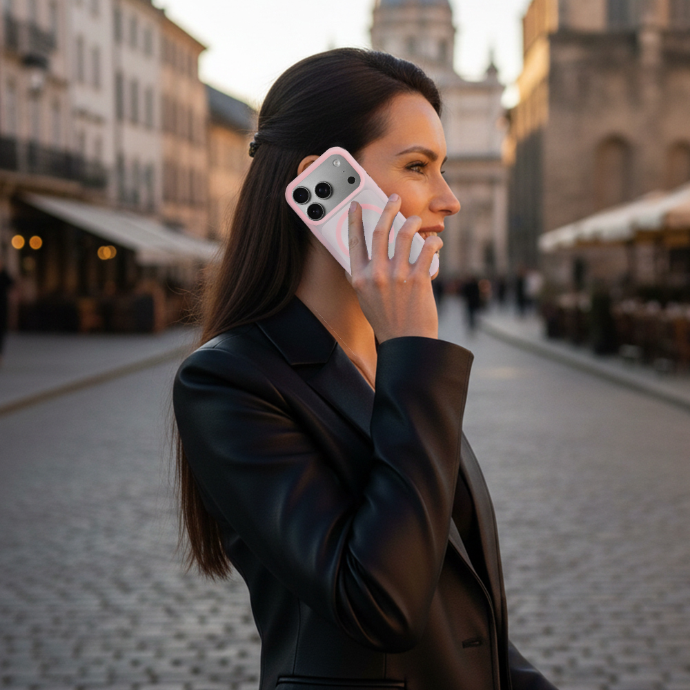 Pokrowiec etui Tel Protect Mist Matte Magsafe Case r�owy Samsung Galaxy S24 / 6