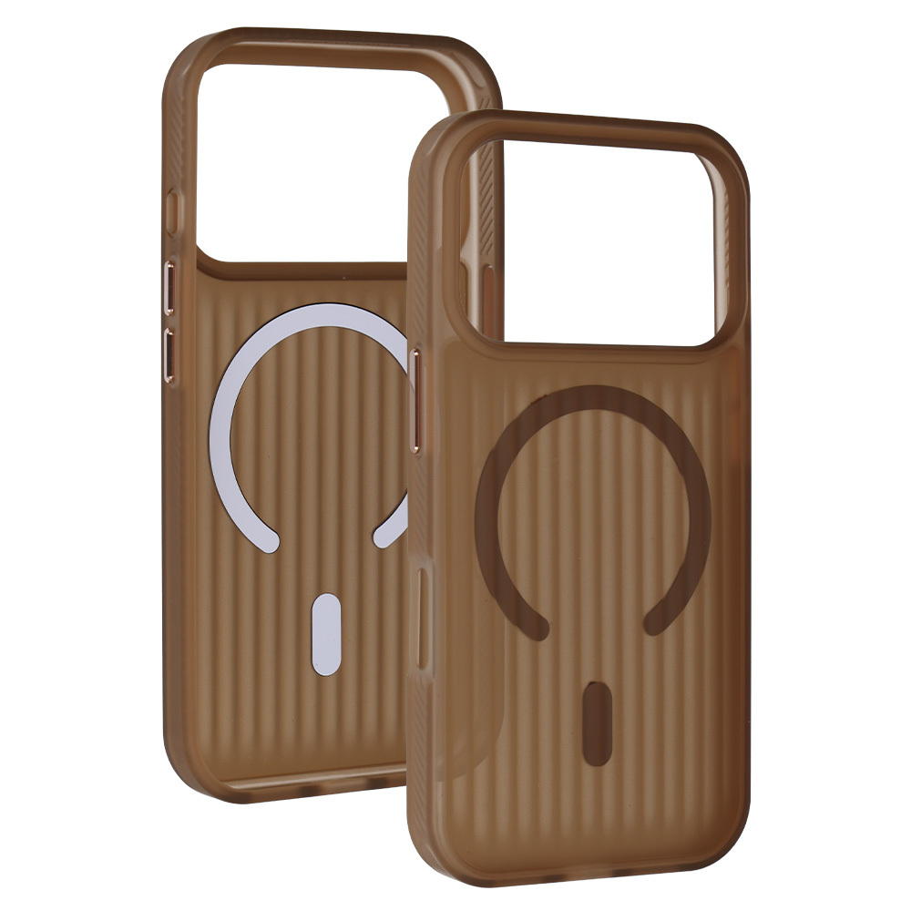 Pokrowiec etui Tel Protect Twist Magsafe Case br�zowy Samsung Galaxy S23 / 4