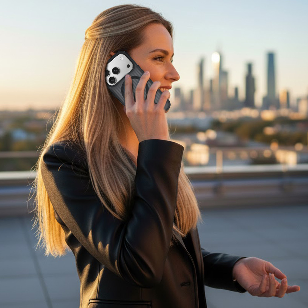 Pokrowiec etui Tel Protect Twist Magsafe Case czarny Samsung Galaxy S22 / 6