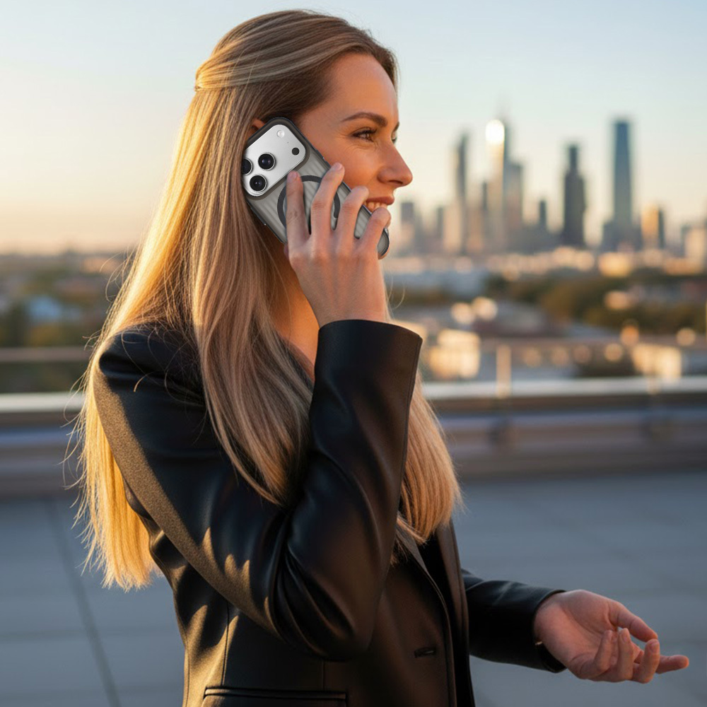 Pokrowiec etui Tel Protect Twist Magsafe Case grafitowy Samsung Galaxy S25 FE / 6