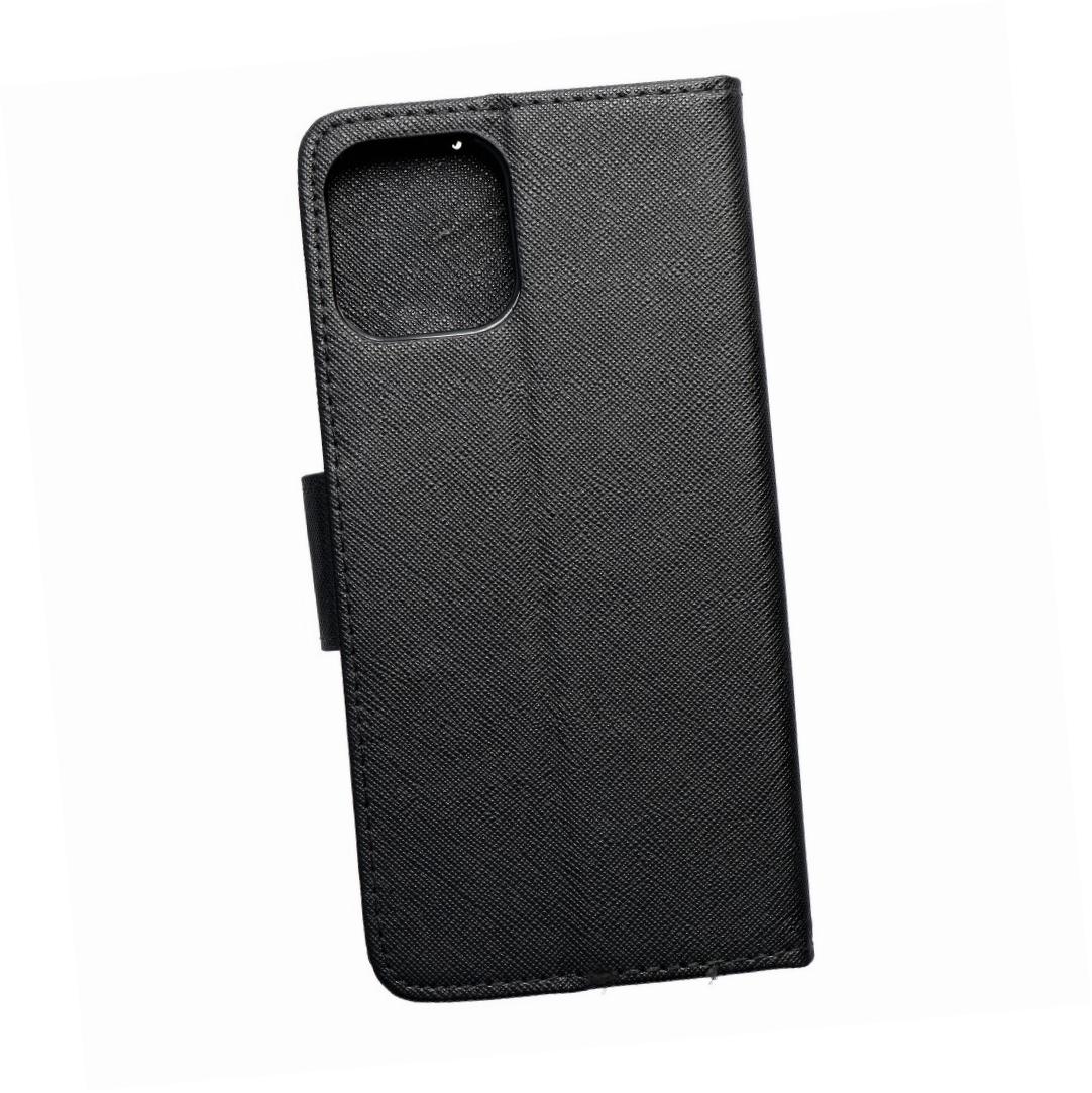 Etui zamykane z klapką i magnesem Fancy Book czarny Apple iPhone 12 Pro Max Etui zamykane z klapką i magnesem Fancy Book czarny Apple iPhone 12 Pro Max