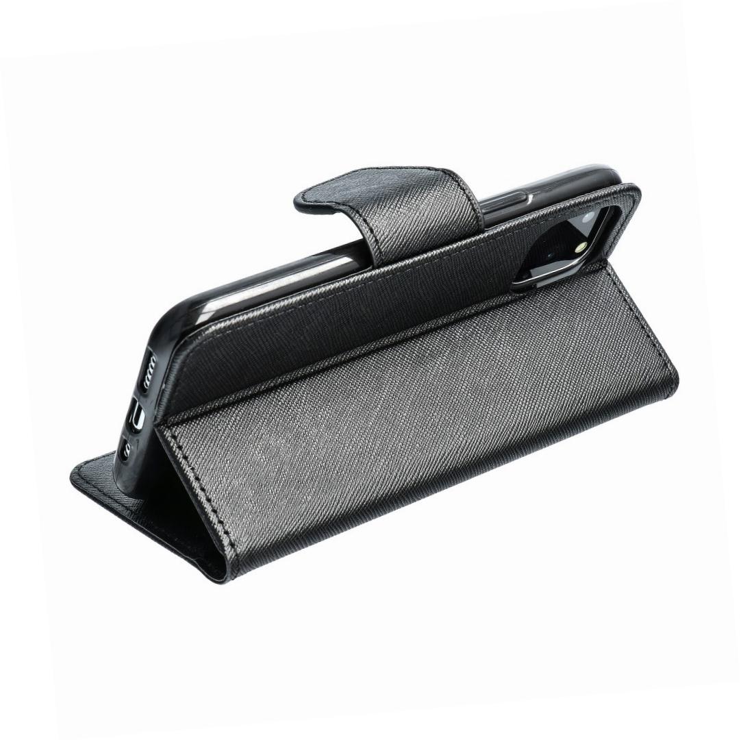 Etui zamykane z klapk� i magnesem Fancy Book czarny Apple iPhone 13 Pro Max