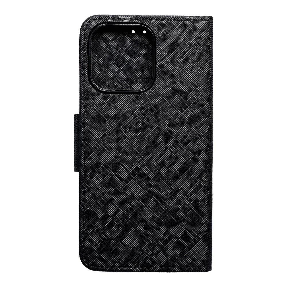 Etui zamykane z klapką i magnesem Fancy Book czarny Apple iPhone 13 Pro / 2 Etui zamykane z klapką i magnesem Fancy Book czarny Apple iPhone 13 Pro / 2