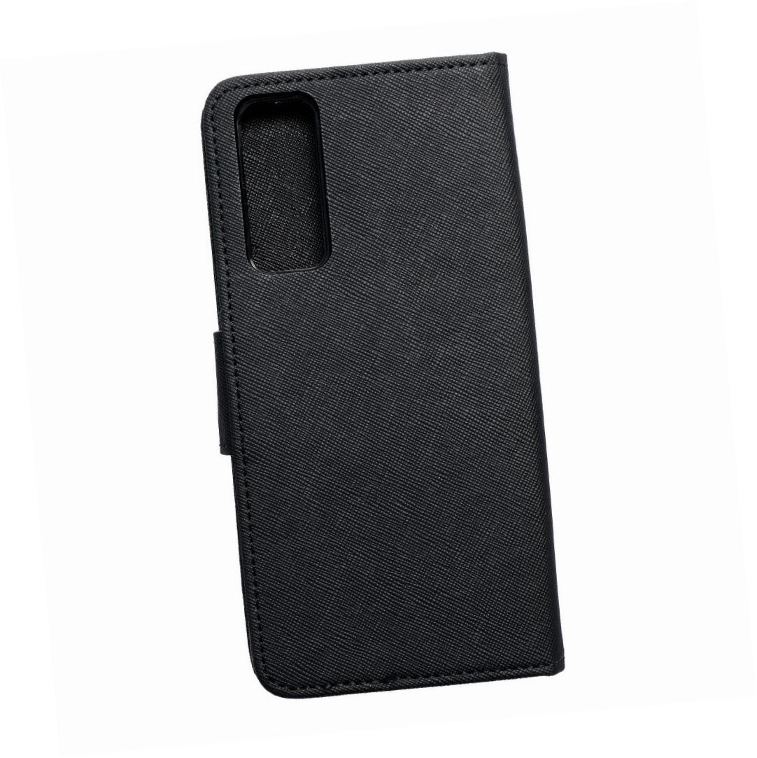 Etui zamykane z klapką i magnesem Fancy Book czarny Huawei p Smart 2021 Etui zamykane z klapką i magnesem Fancy Book czarny Huawei p Smart 2021