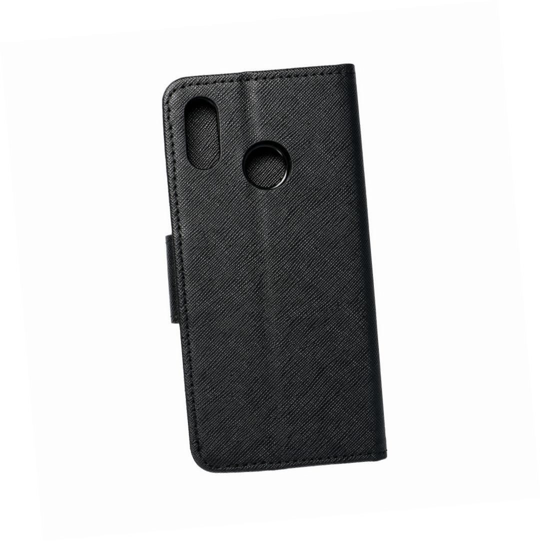 Etui zamykane z klapką i magnesem Fancy Book czarny Huawei P20 Lite Etui zamykane z klapką i magnesem Fancy Book czarny Huawei P20 Lite
