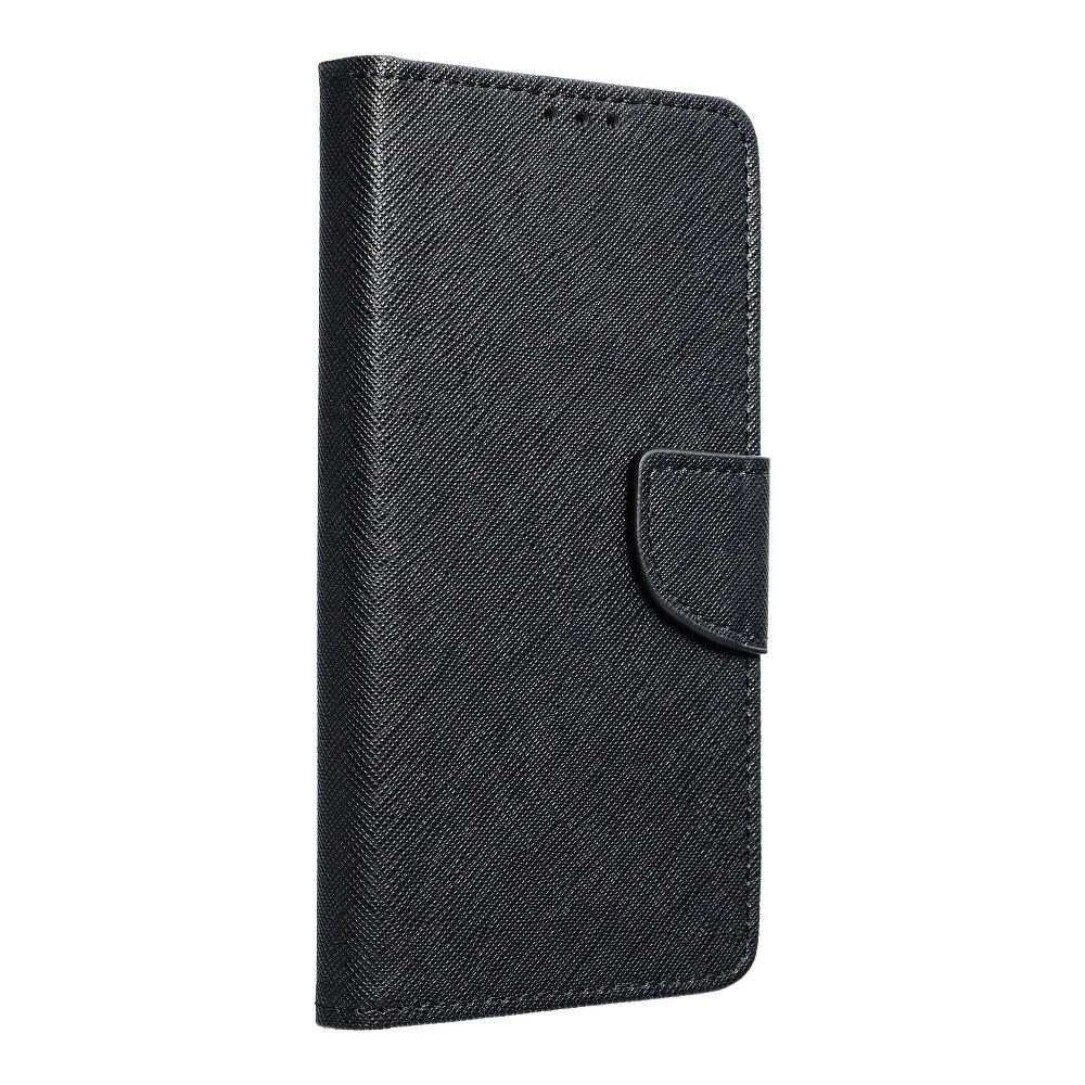 Etui zamykane z klapk i magnesem Fancy Book czarny Huawei P20 Lite / 2