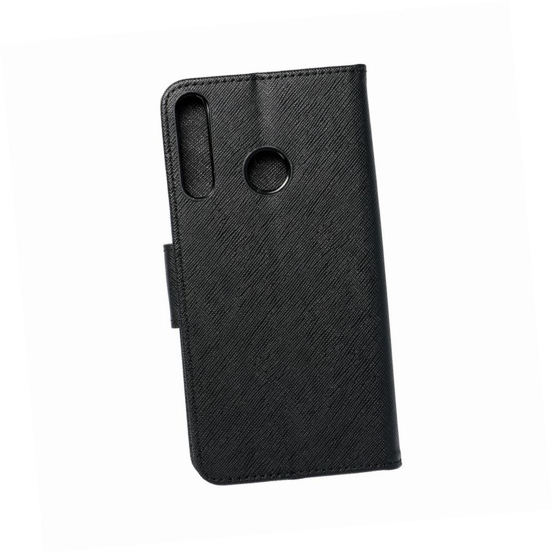 Etui zamykane z klapką i magnesem Fancy Book czarny Huawei P40 Lite E Etui zamykane z klapką i magnesem Fancy Book czarny Huawei P40 Lite E