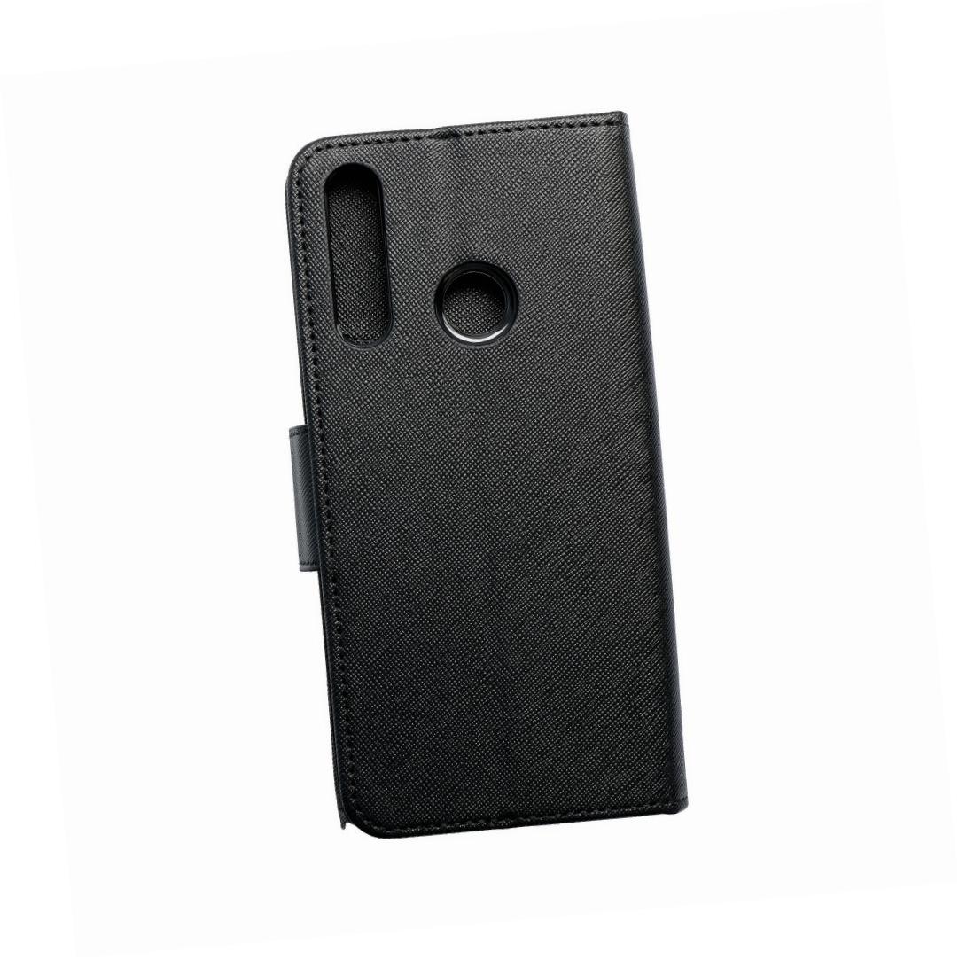 Etui zamykane z klapk� i magnesem Fancy Book czarny Huawei Y6P