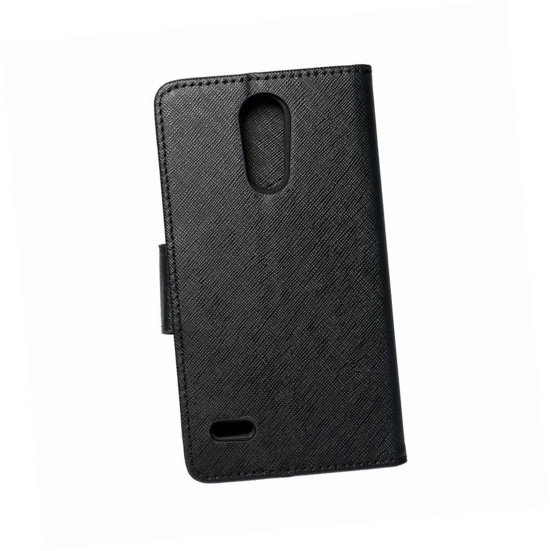 Etui zamykane z klapką i magnesem Fancy Book czarny LG K10 (2017) Etui zamykane z klapką i magnesem Fancy Book czarny LG K10 (2017)