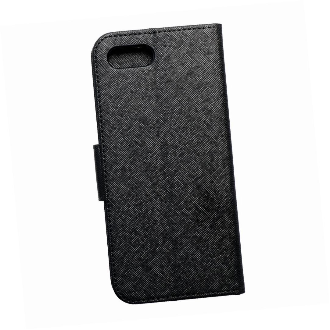 Etui zamykane z klapk� i magnesem Fancy Book czarny Oppo RX17 Neo