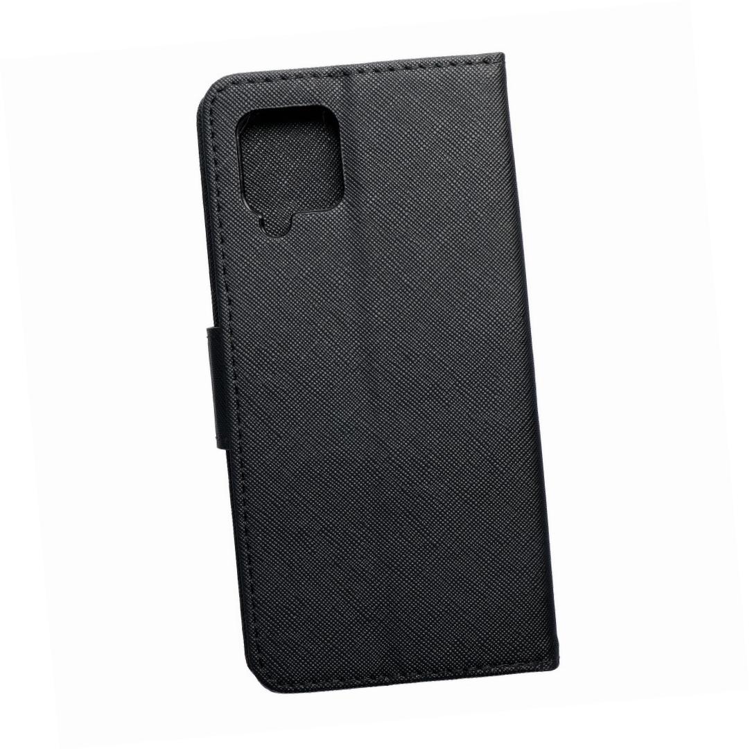 Etui zamykane z klapk� i magnesem Fancy Book czarny Samsung Galaxy A42 5G