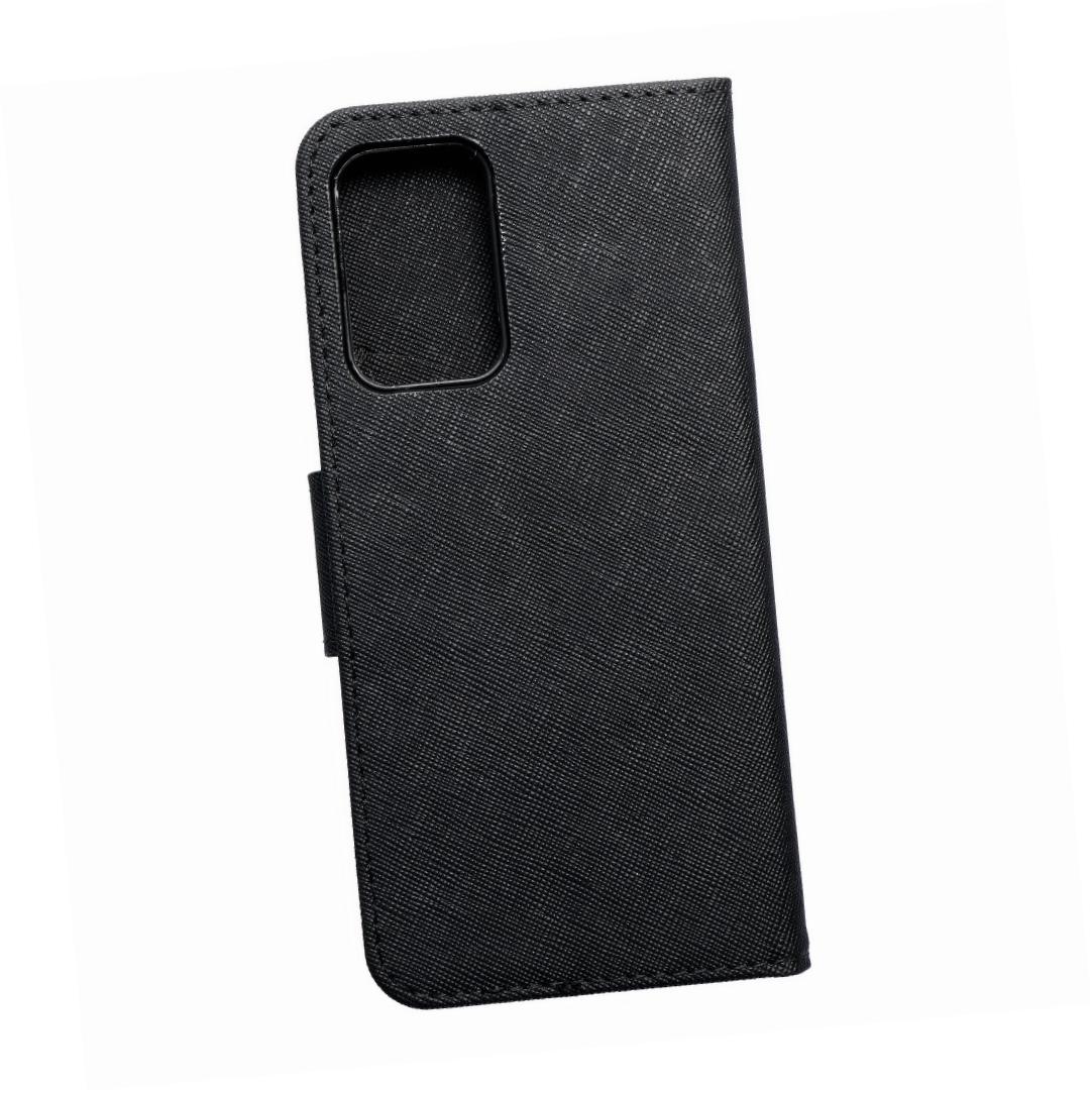 Etui zamykane z klapk� i magnesem Fancy Book czarny Samsung A52 4G