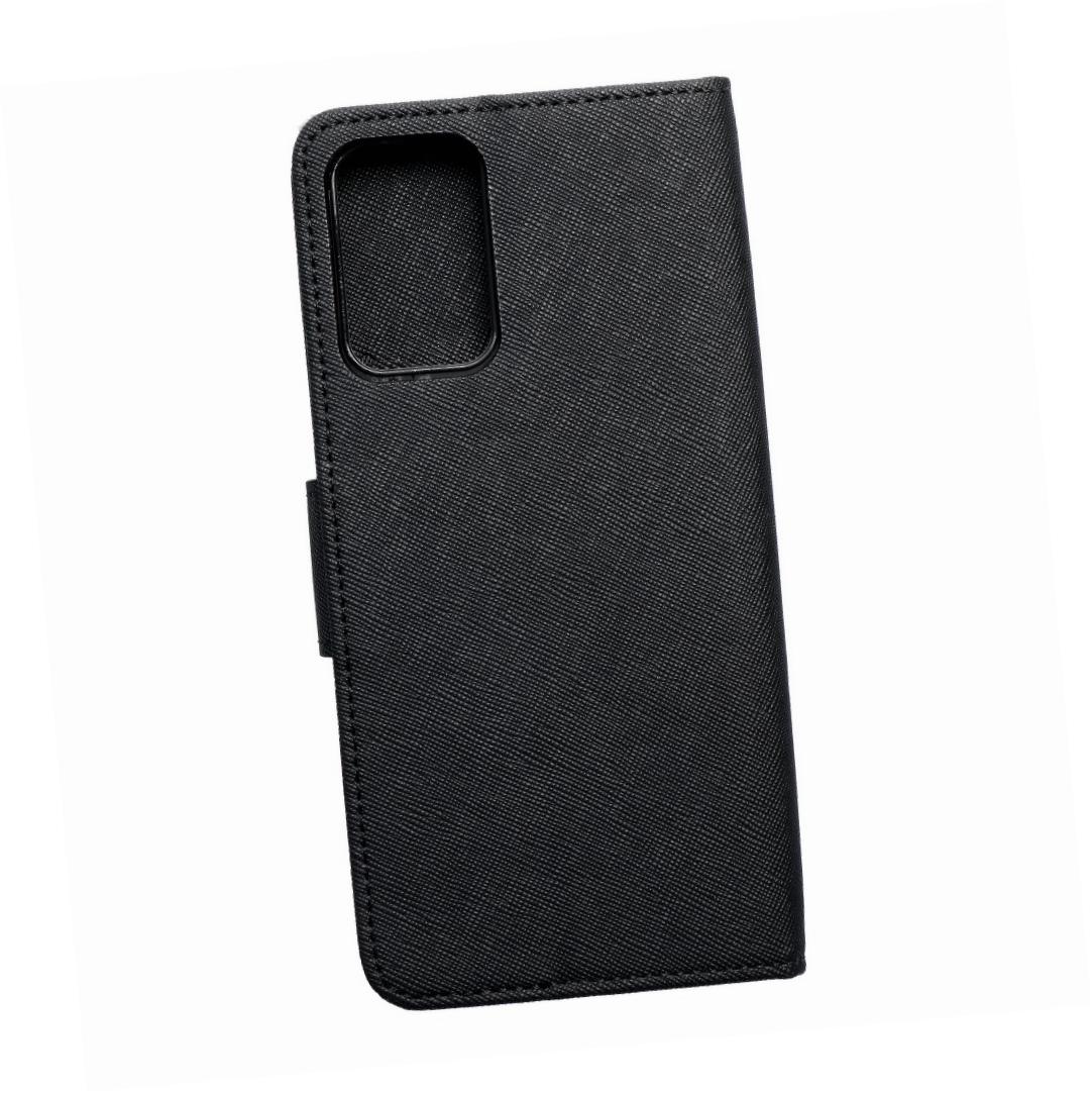 Etui zamykane z klapk� i magnesem Fancy Book czarny Samsung A72 4G