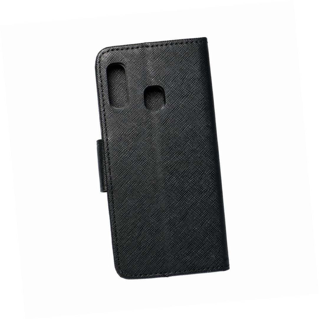 Etui zamykane z klapką i magnesem Fancy Book czarny Samsung Galaxy A20e Etui zamykane z klapką i magnesem Fancy Book czarny Samsung Galaxy A20e