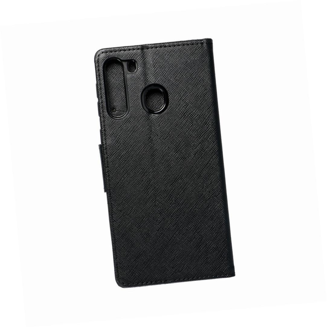 Etui zamykane z klapką i magnesem Fancy Book czarny Samsung Galaxy A21 Etui zamykane z klapką i magnesem Fancy Book czarny Samsung Galaxy A21