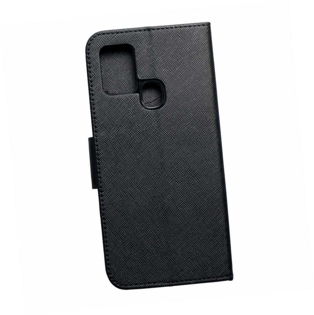 Etui zamykane z klapką i magnesem Fancy Book czarny Samsung Galaxy A21s Etui zamykane z klapką i magnesem Fancy Book czarny Samsung Galaxy A21s