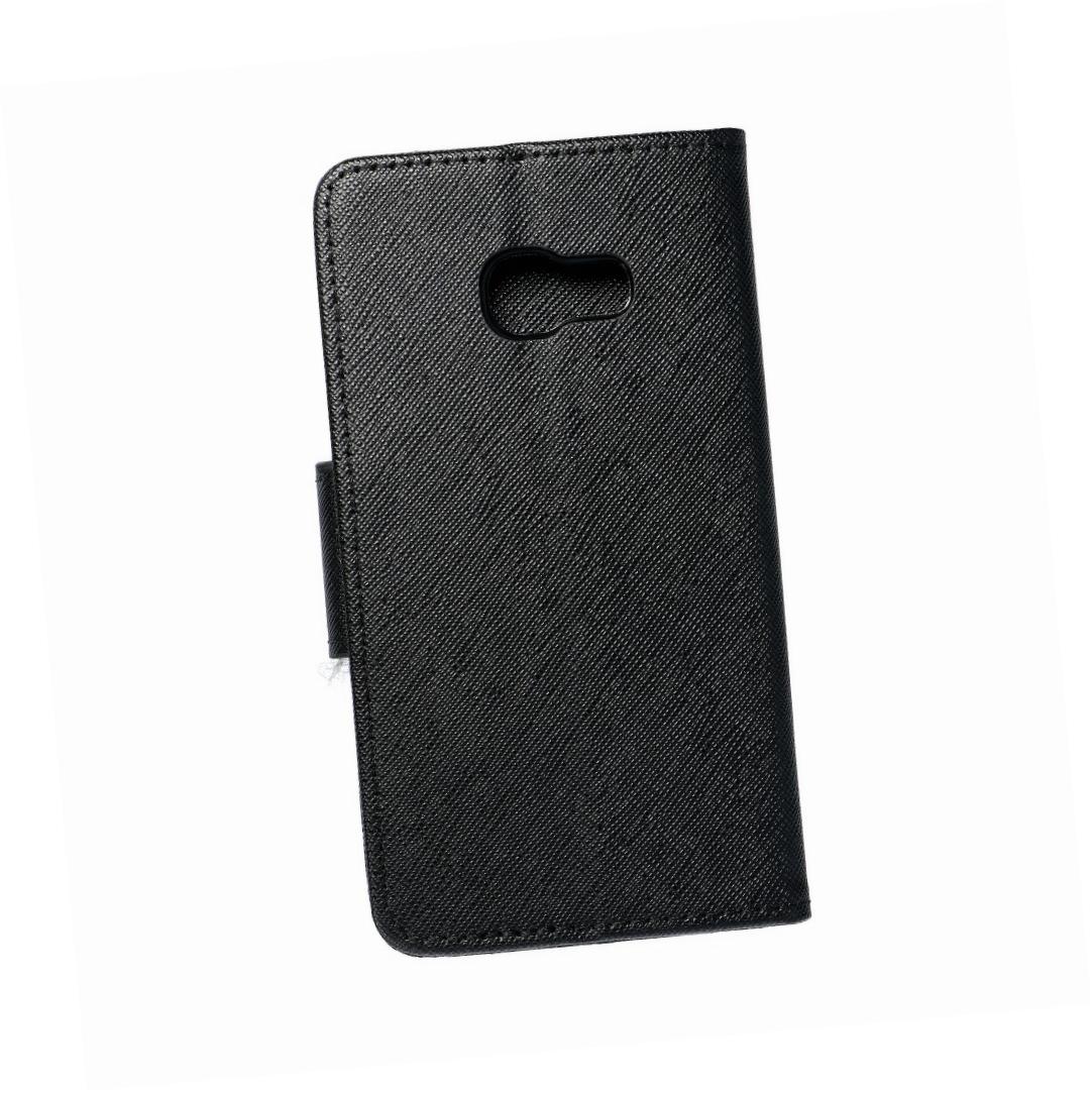 Etui zamykane z klapk� i magnesem Fancy Book czarny Samsung Galaxy A3 2017