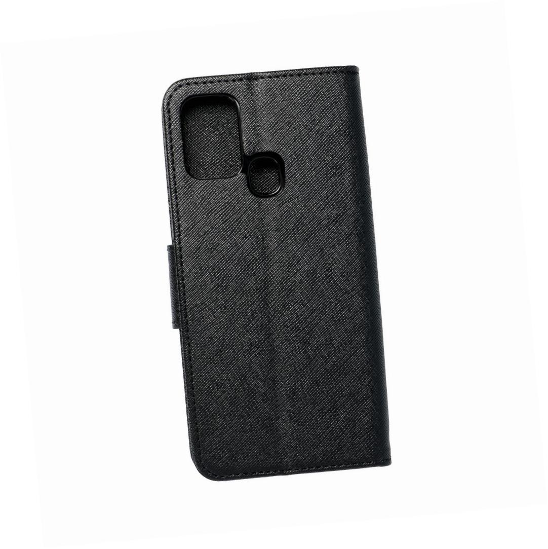 Etui zamykane z klapk� i magnesem Fancy Book czarny Samsung Galaxy M31
