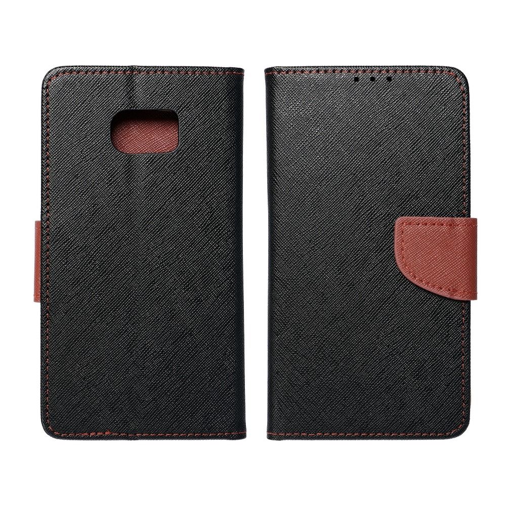 Pokrowiec Fancy Book czarny Samsung Galaxy S7 Edge / 5 Pokrowiec Fancy Book czarny Samsung Galaxy S7 Edge / 5