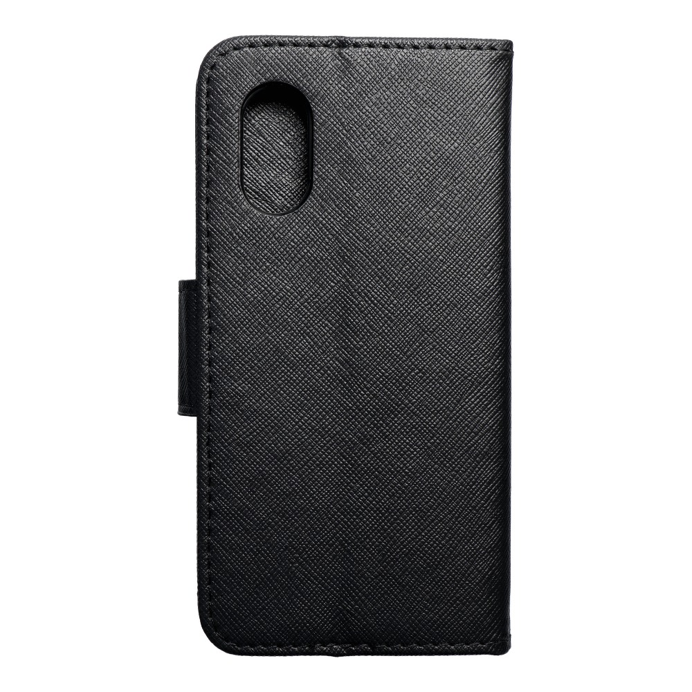Etui zamykane z klapk� i magnesem Fancy Book czarny Samsung Galaxy Xcover 5 / 2